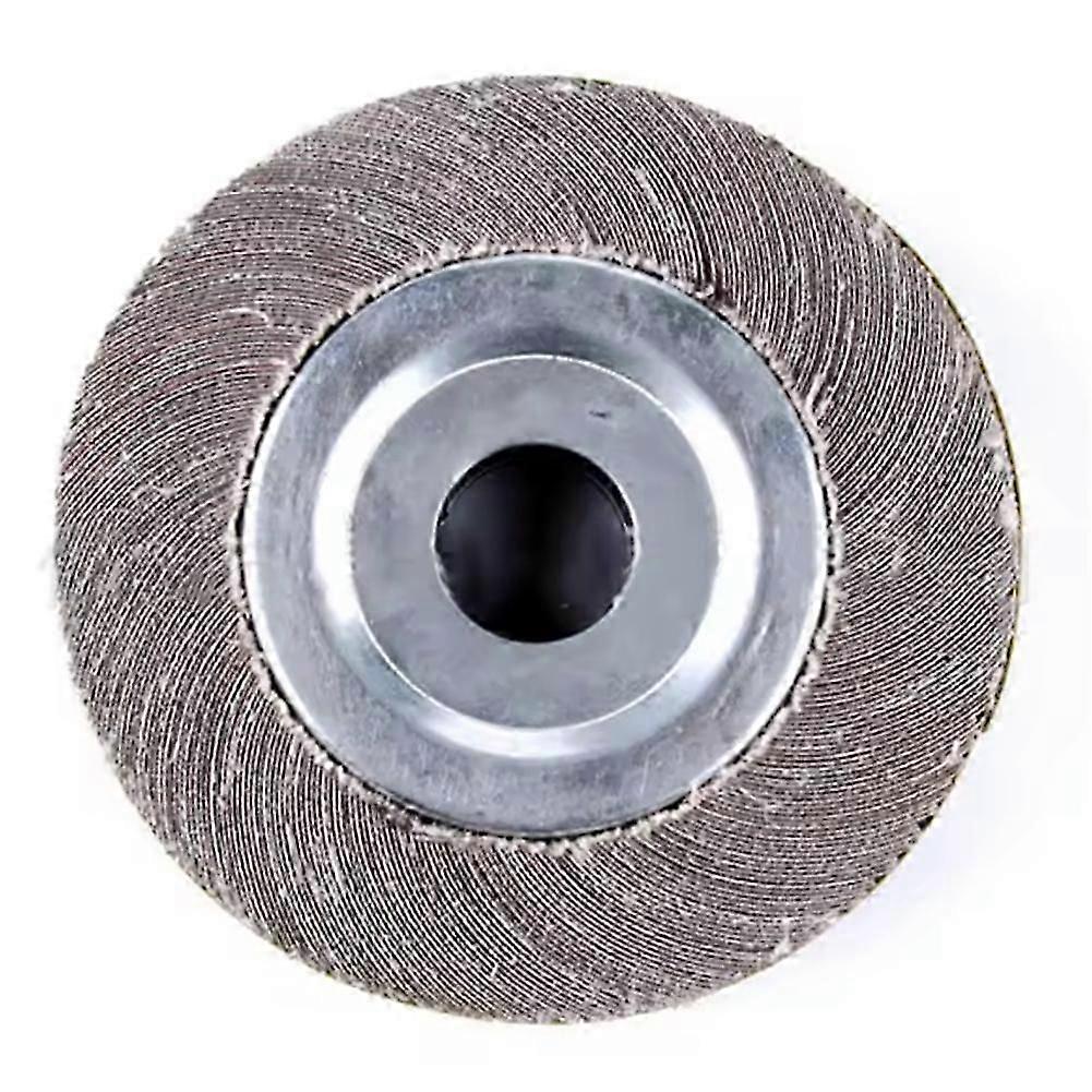 150x25mm Abrasive Flap Wheel Sanding Disc Cloth Mop Wheel for Metal Wood Polishing Grinding