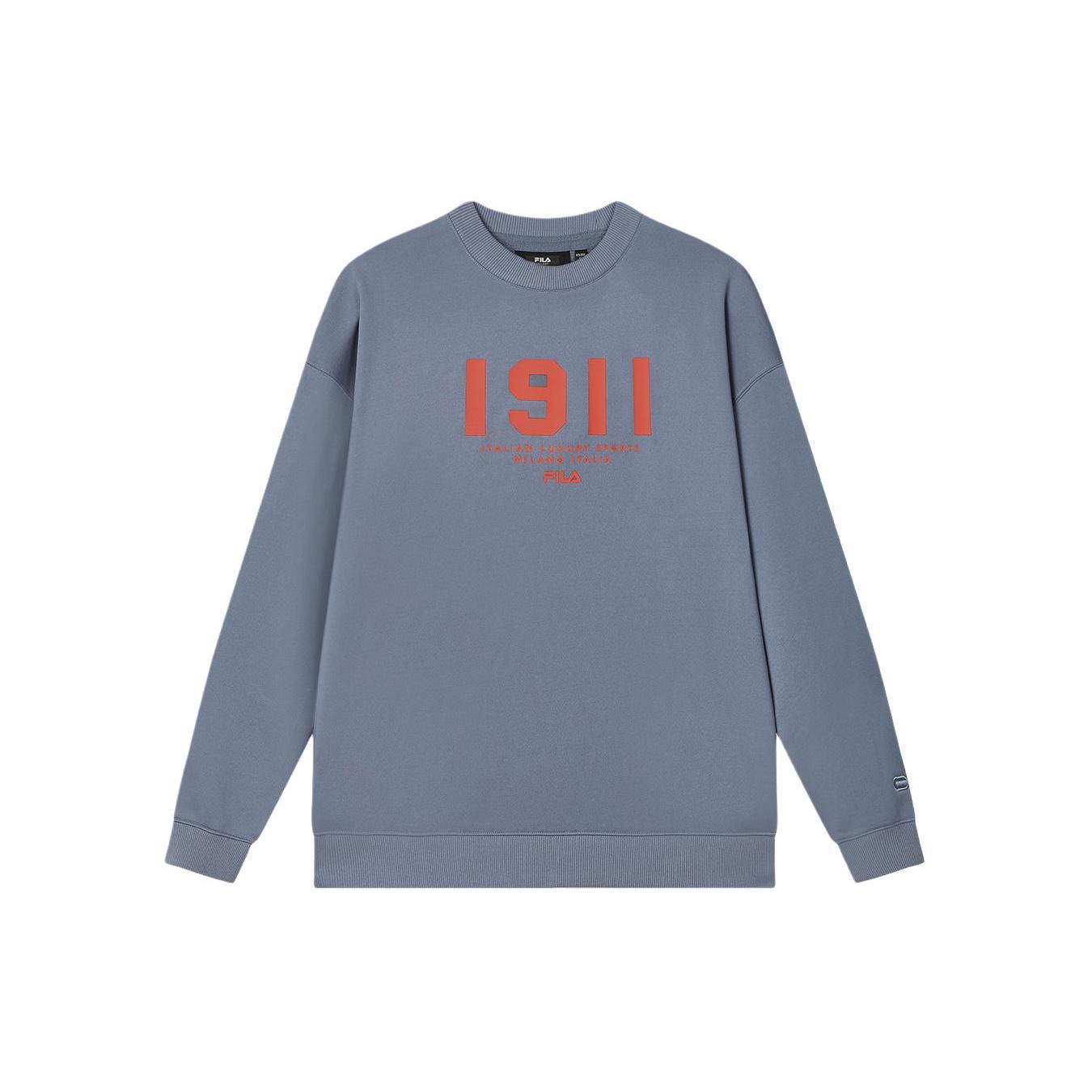 FILA Sweatshirt Men s Medium Gray Blue F11M415202F-BU XL