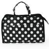 Lulu&berry Outlet Leichte Organizer Tasche in Tasche, A5 Größe, Schwarz, Pünktchen