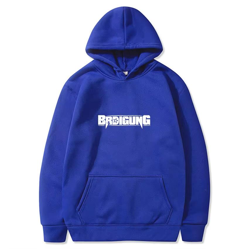 Brdigung Band Rock Germany Pullover Classic Pullover Cozy Fleece Hoodie Pullover Clothing Men's Hoodie Fashion Streetwear