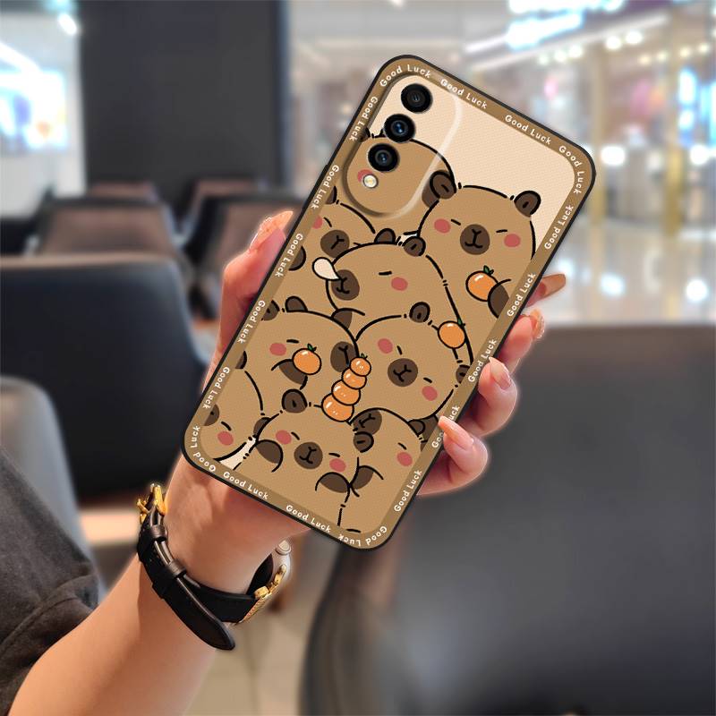 Shockproof Silicone Phone Case For Wiko T50 Dirt-resistant Back Cover Full Wrap Protective Soft Case TPU Cartoon Cute