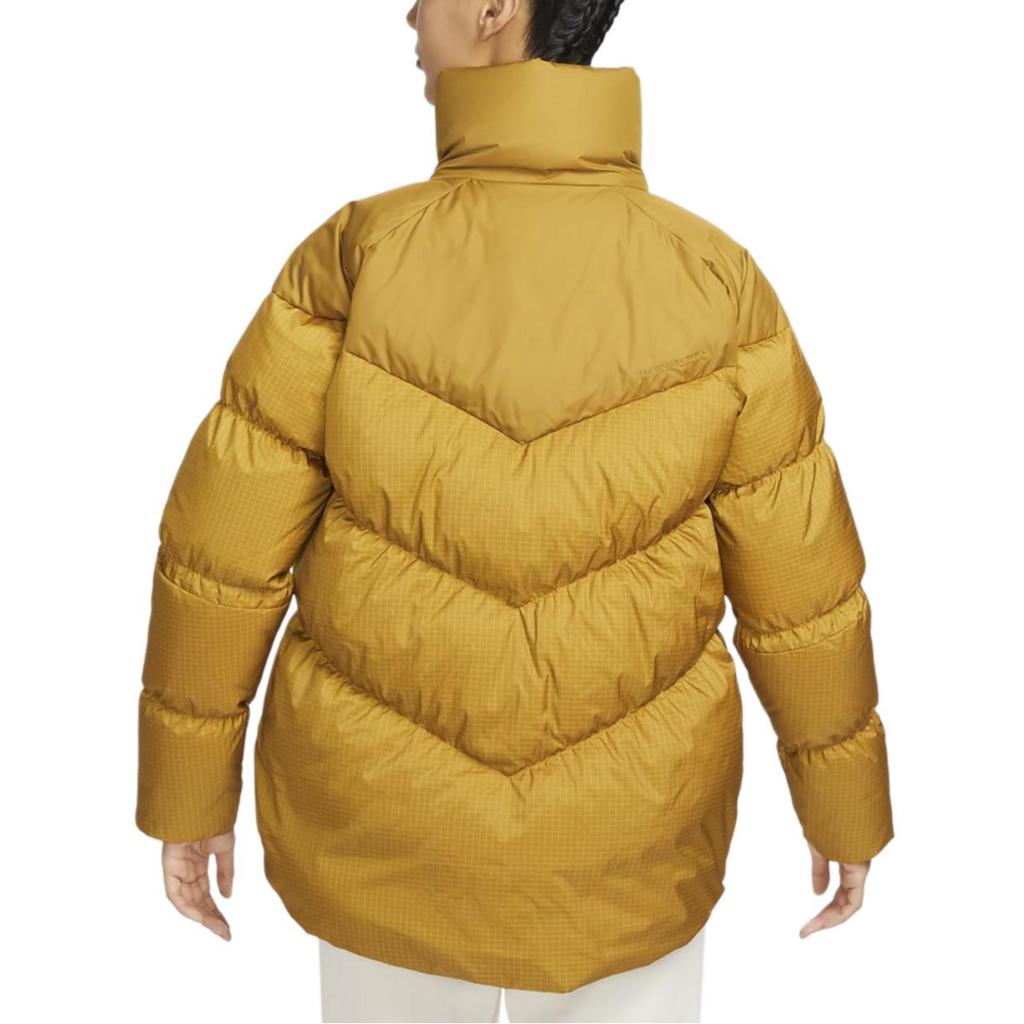 Nové dámské péřové bundy Nike Bronzová FD8212-716