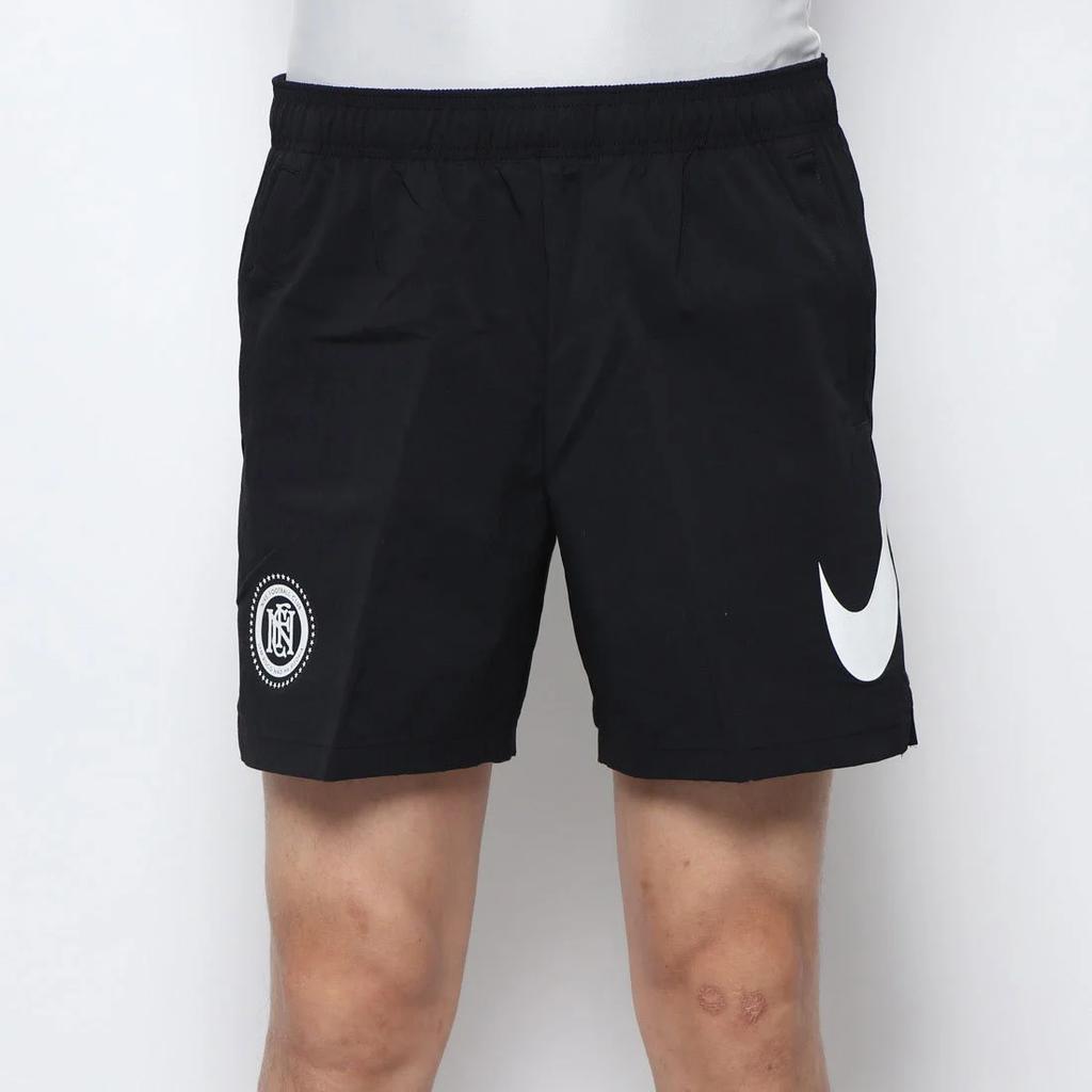 Nike Elastischer Bund Sport Fußballshorts Mit Großem Logo Herren Unterteile Schwarz AQ0665-010