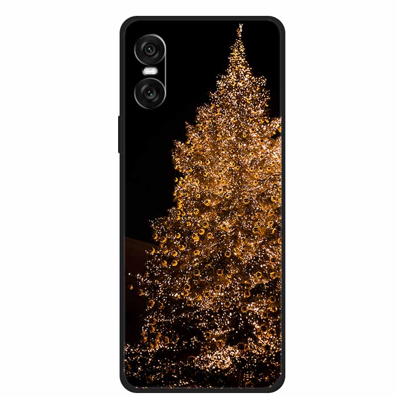 Christmas Phone Cases For Sony Xperia 10 VI 5G Case Soft TPU Silicone Santa Santa Claus Cover For Xperia 10VI Cover Bumper Funda