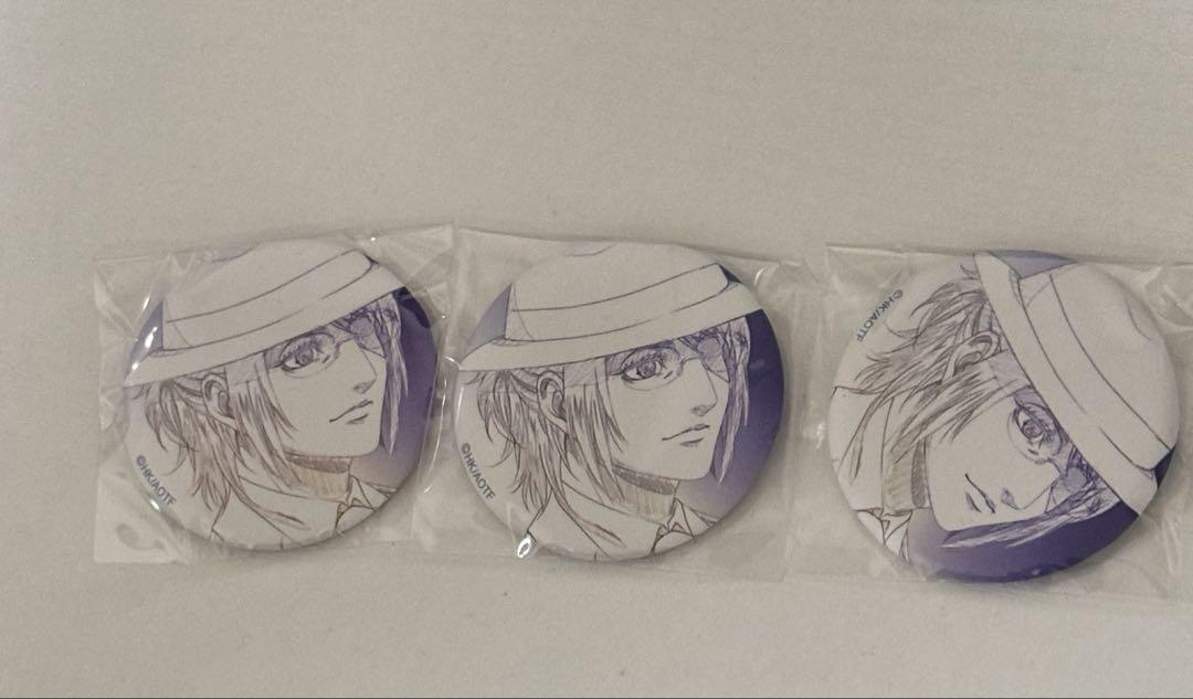 

[USED] Attack on Titan Original Art Can Badge Hanji 3 pieces