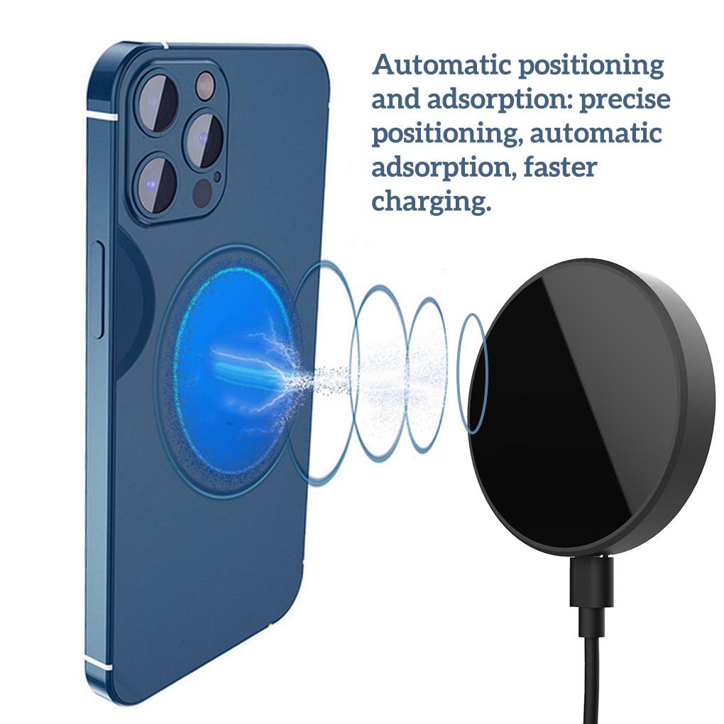 15W Kabelloses LadePad Tragbarer LadeAdapter für 12