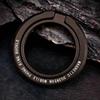 Foldable Metal Magnetic Phone Finger Ring Grip 360° Rotatable Stand Mount Strong Adhesive for Travel Phone Anti-Lost Use