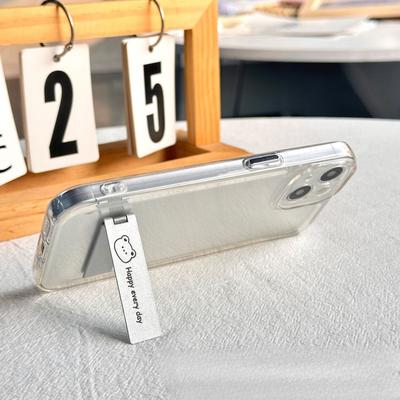 Cartoon Cute Cat Hidden Foldable Bracket Paste-type Invisible Metal Portable Personality Suitable for Horizontal and Vertical