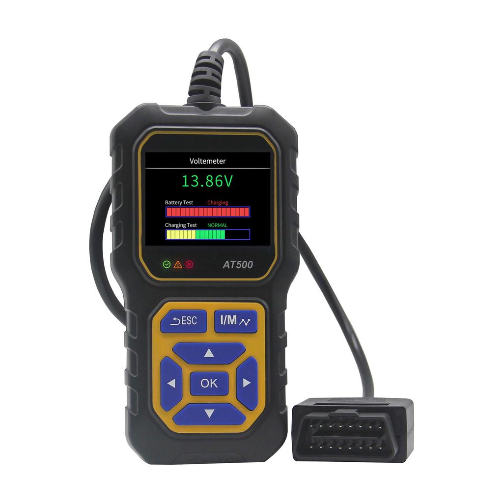 All System Diagnostic Tool OBDII & EOBD Code Scanner Automotive Scanner Automotive Code Reader for Charging System Test
