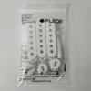 FLEOR Set von 50/50/52mm ST Single Coil Gitarren Tonabnehmer Abdeckungen 2 Ton 1 Volume Regler Schalterspitzen SSS Gitarrenteile