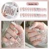 High-End Handmade Nail Art: Pure Desire Style Rhinestone Nail Stickers Collection.