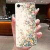 Flowers Case For iphone 7 8 Plus SE 2020 Capa Clear Soft Silicone Phone Covers For iphone 7plus 8+ Fundas Pattern Transparent