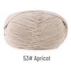 Su He 4-Strand Combed Cotton Yarn for Handmade Knitting: DIY Milk Cotton for Dolls, Cushions, and Blankets.