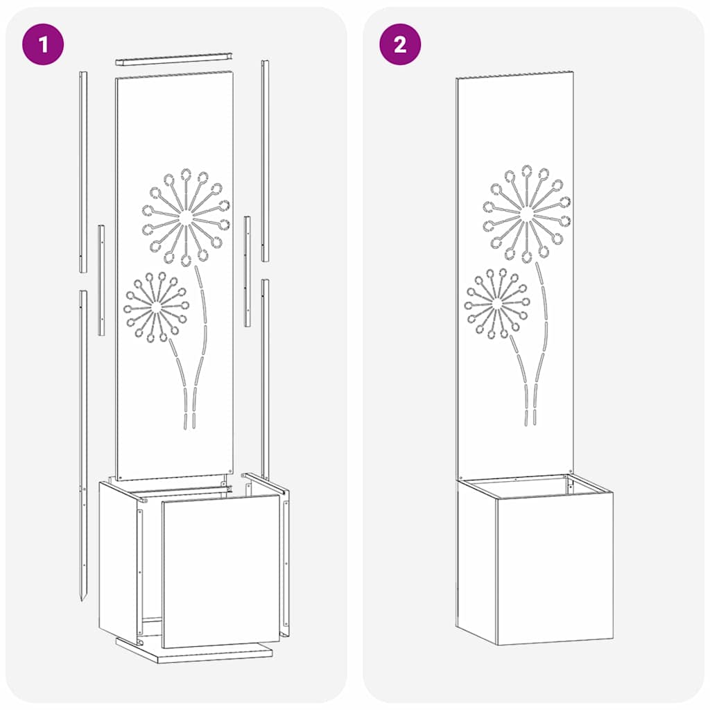 Garden Privacy Screen Canvas Anthracite 32 x 150 cm