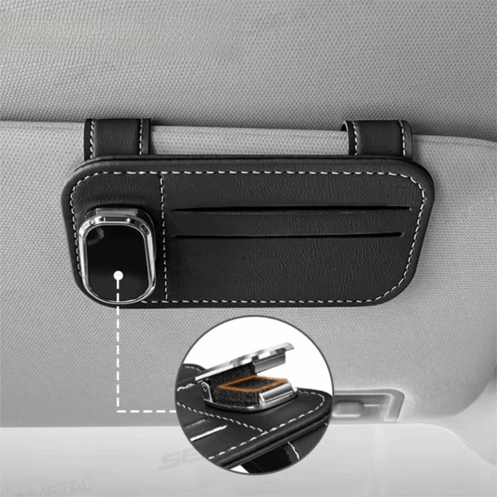 Universal Fit Glasses Clip Anti-scratch Eyeglasses Hanger Vehicle Accessories