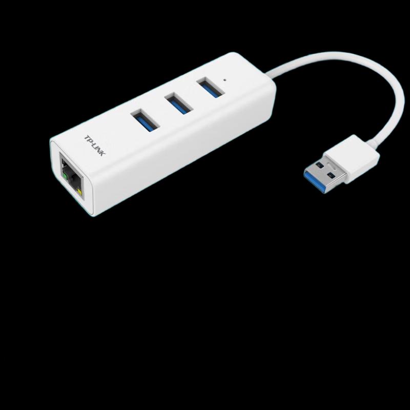 TP-LINK USB 3.0 Gigabit Ethernet Adapter with USB Hub