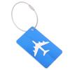 Aluminum Alloy Travel Luggage Tags Baggage Suitcase Address Tag Label