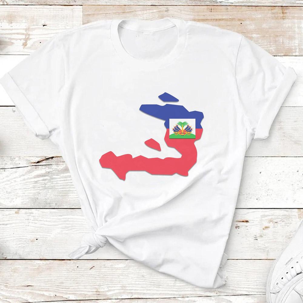 Haiti Tee Women Japanese Comic Unisexga Tshirt Girl Japanese Graphic Streetwear Clothing
