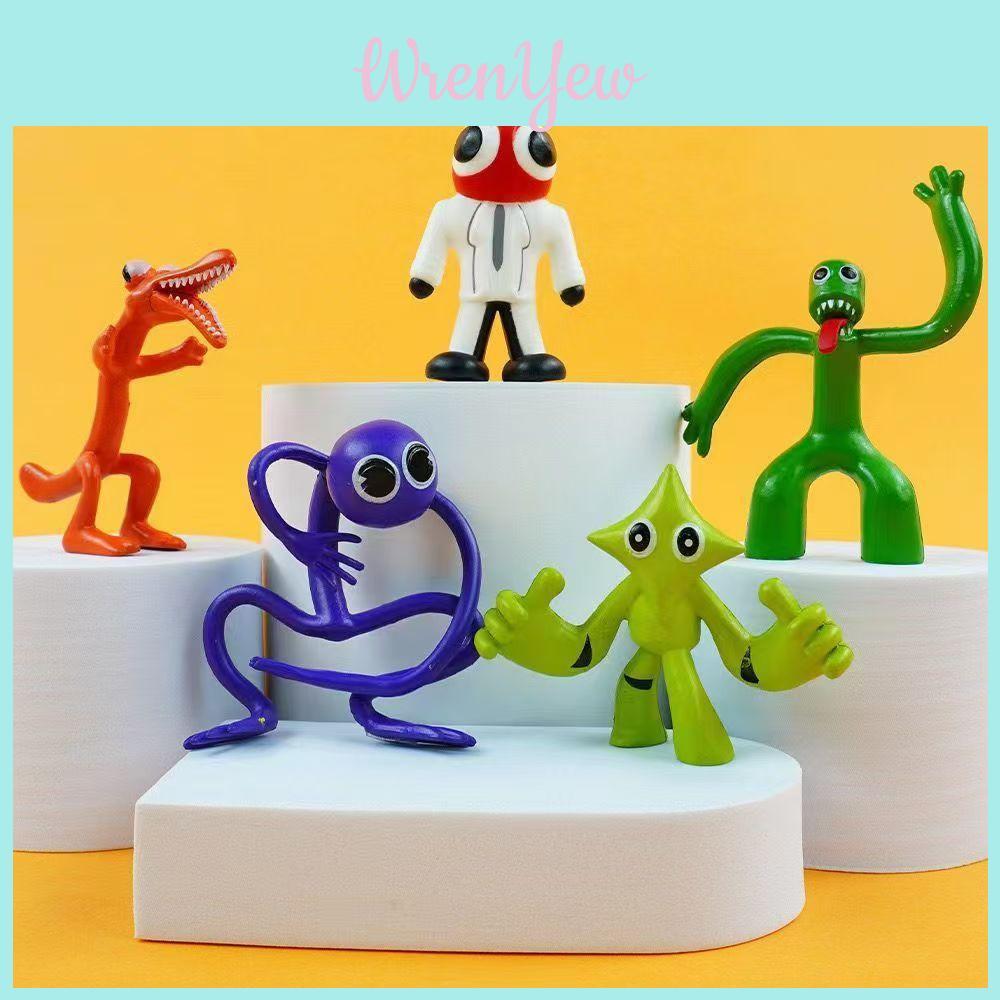 Collectible Rainbow Friends Cute Pvc Figurines Set Of 8 Distinct Character Toys
