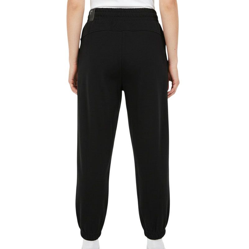 adidas Solid Color Elastic Sports Casual Pants Women Bottoms KS2899