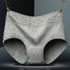 Intimo da Donna in Cotone con Pizzo, Intimo Traspirante a Vita Media, Top a Triangolo