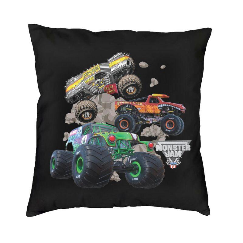 

Monster Truck Monster Jam Cushion Cover 45x45 Decoration 3D Printing Throw Pillow Case for Car Double Side 30x30cm 12x12in