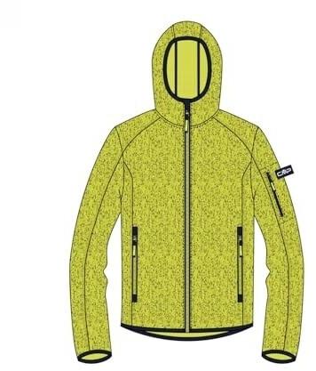 

Куртка CMP детский кардиган с фиксированным капюшоном лайм темно-зеленый 104