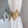 New Gold Wings Curtain Clip Strap Metal Hollow Armband Adjustable Curtain Buckle