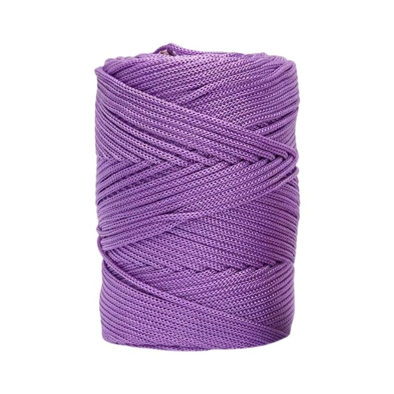 Fio Adicional de Polipropileno Centro Vazio Fio para Artesanato Substância Macia Ventilada Para Tricô Crochê Uso Constante