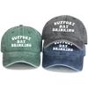 Unisex Adjustable Baseball Cap “Support Day Drinking” Dad Hat Washed Retro Snapback Caps Ideal Choice For Outdoor Accessory