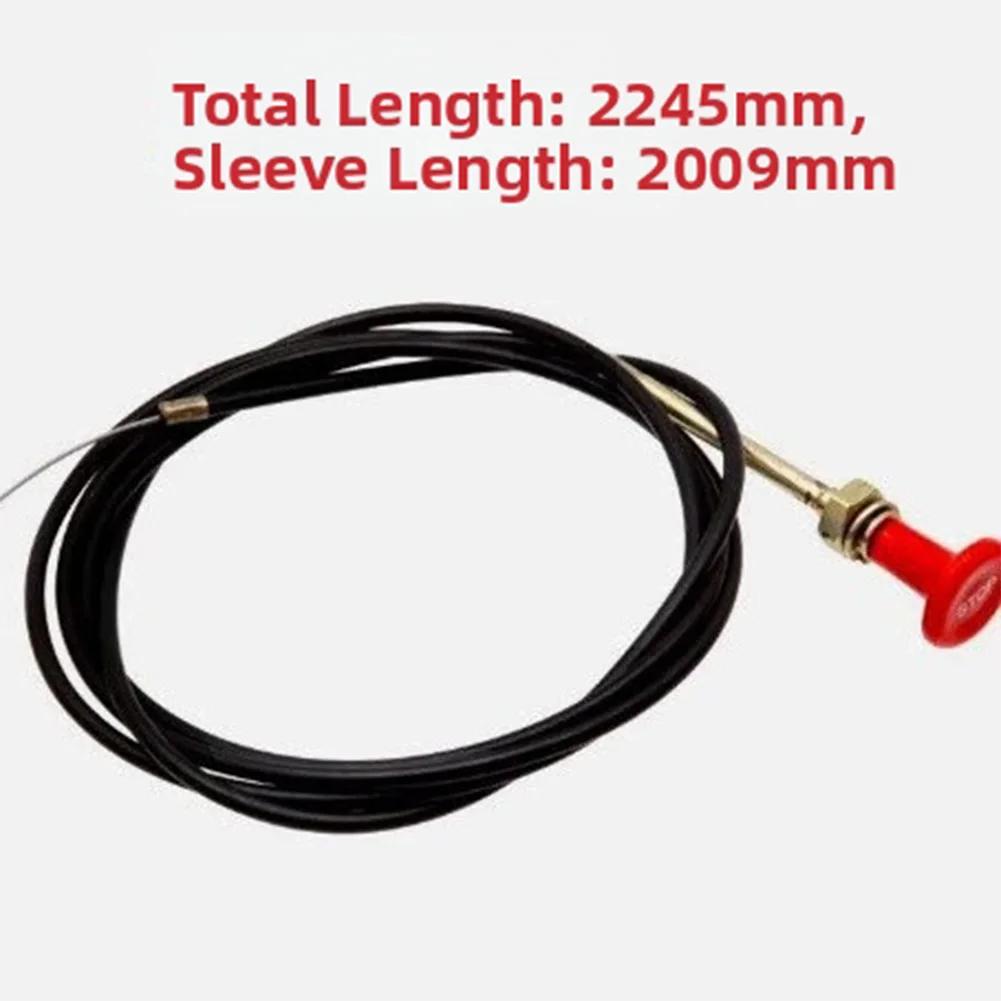 Tractor Shutdown Cable Tractor Stop Cable Push-Pull Choke Cable 2245 Garden Power Tools Replacement Choke Cable Accessories