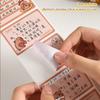 256 Sheets/Box Square Capybara Pull Out Sticky Notes Stickable Decoration Message-Leaving Note Office School Supplies Stationery