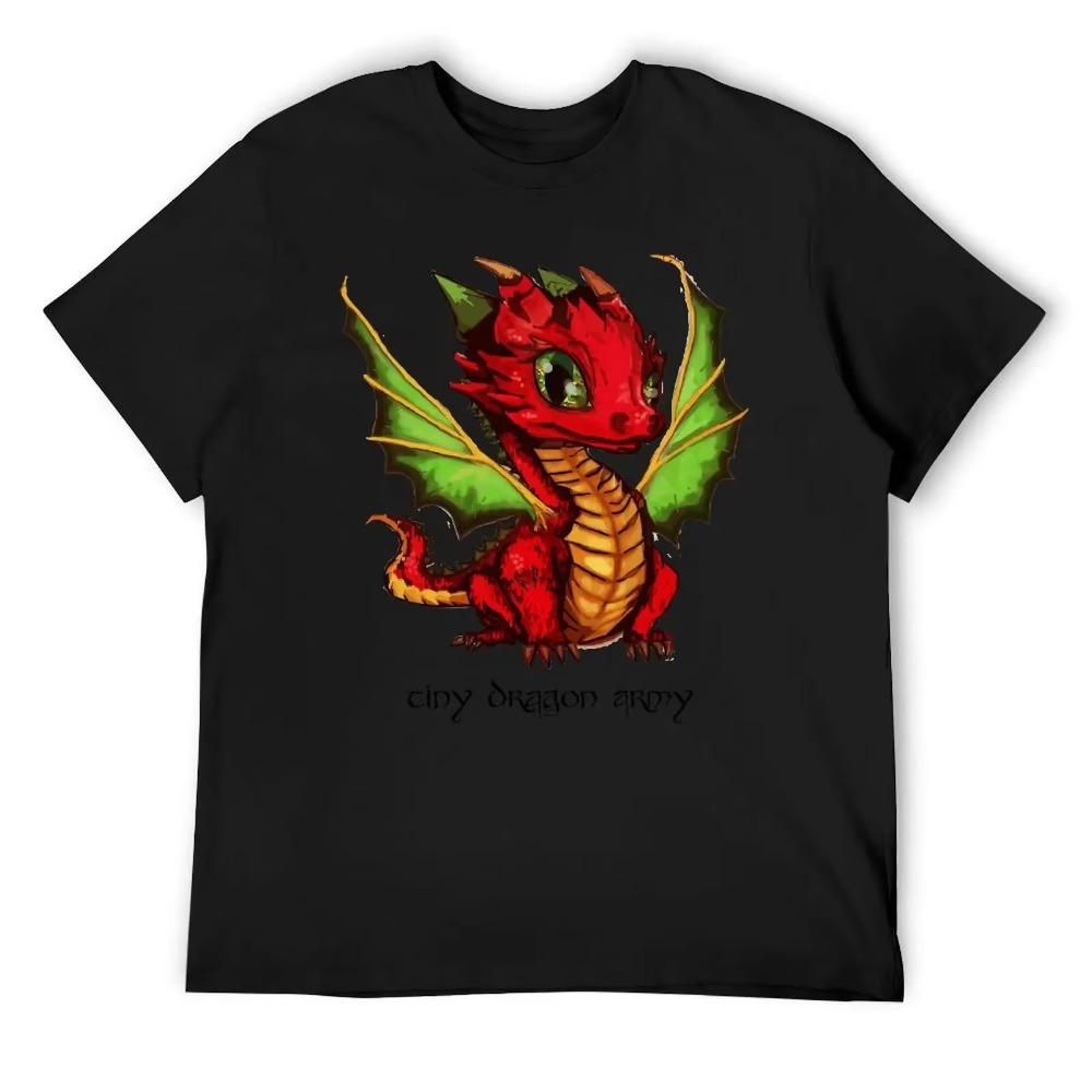 

Tiny Dragon Army Essential For Sale Fresh T-shirt Motion T Shirts Premium Geek Fitness USA Size S