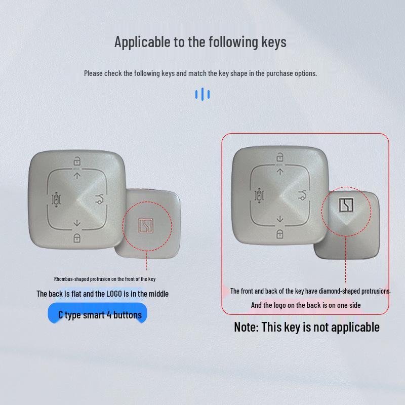 2024 ZEEKR 001/009/X Metal Key Case for Men & Women