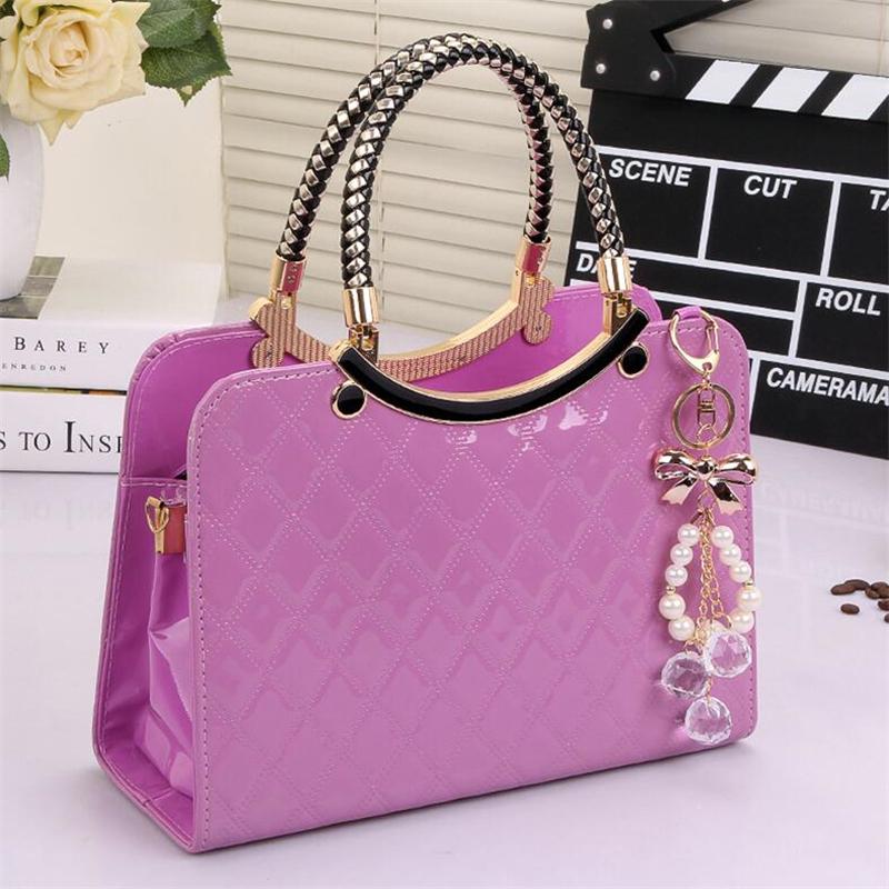 Borsa da donna CARINA Borsa grande Borsa a tracolla femminile retrò moda casual