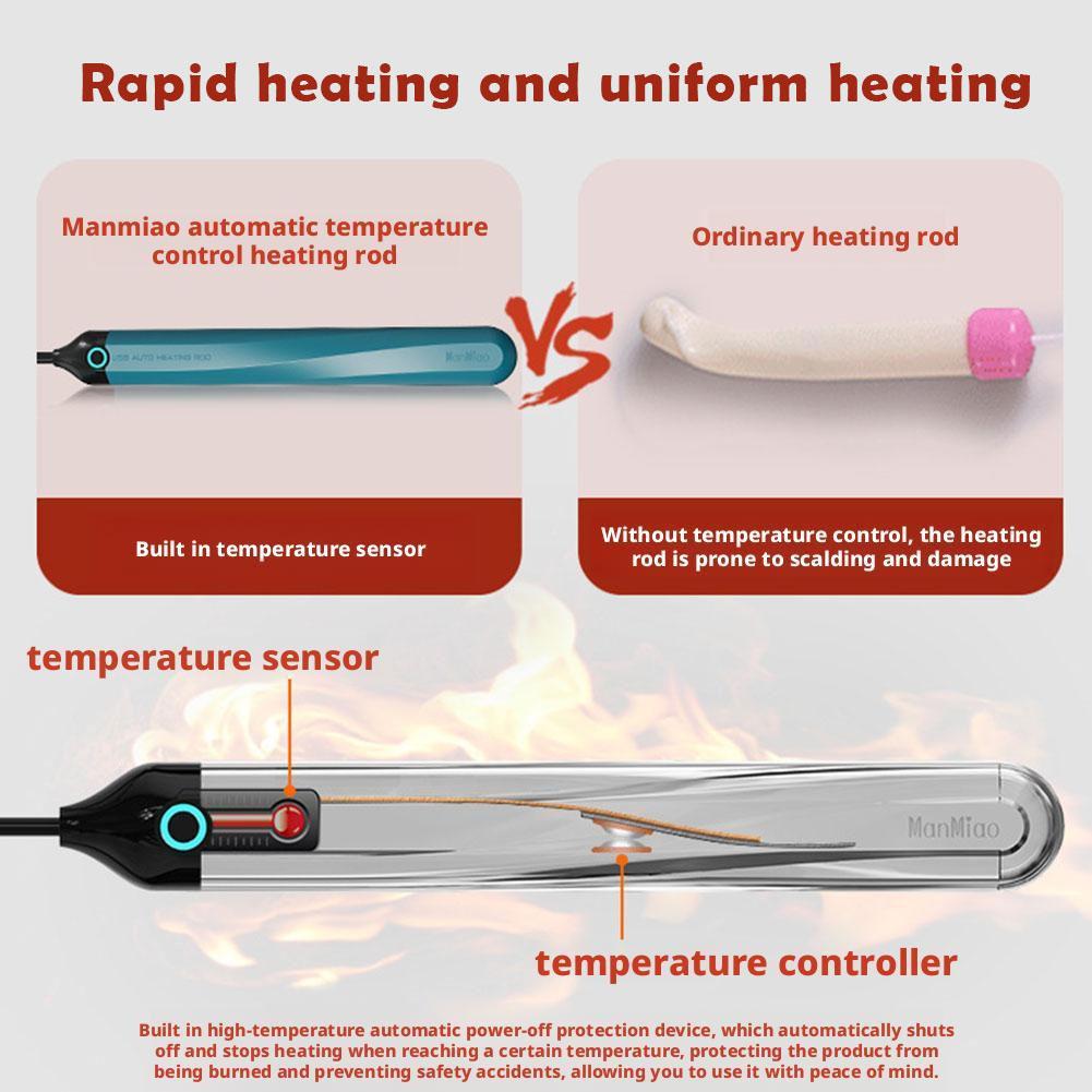 Constant Temperature Heating Rod Usb Green Anal Heater Adult Products Male Heating Rod Sex Toys Aldult Vaginal Heater Fun