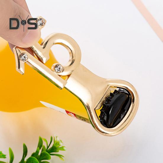 2Pcs Compact Bottle Opener Number 15/21/60 Unique Birthday Party Gift Manual Bottle Opener