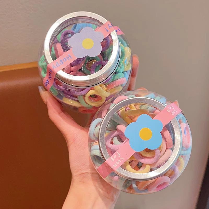 Fashionable Hair Ties for Girls - Small Size Rubber Bands and Hair Accessories