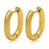 Statement Earring for Women, Stainless Steel Metal Chic Ear Jewelry Wholesale Trendy 2025