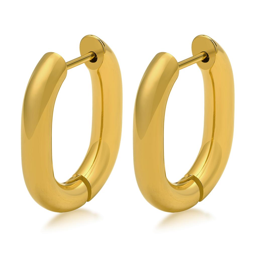 Statement Earring for Women, Stainless Steel Metal Chic Ear Jewelry Wholesale Trendy 2025