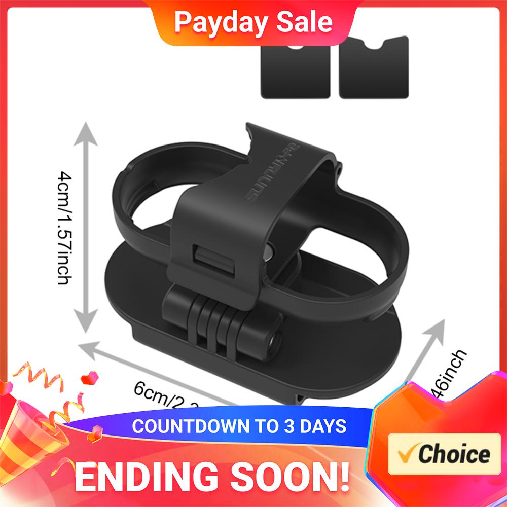Brim Clip 360 Degree Fixed Mount Clamp Camera Cap Holder for Insta360 GO 3/GO 3S Camera Accessories