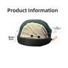Berretto Unisex a 5 Pannelli Asciugatura Rapida Regolabile Anti-UV Cappello Berretti Cappello Monocolore Senza Visiera Uomo