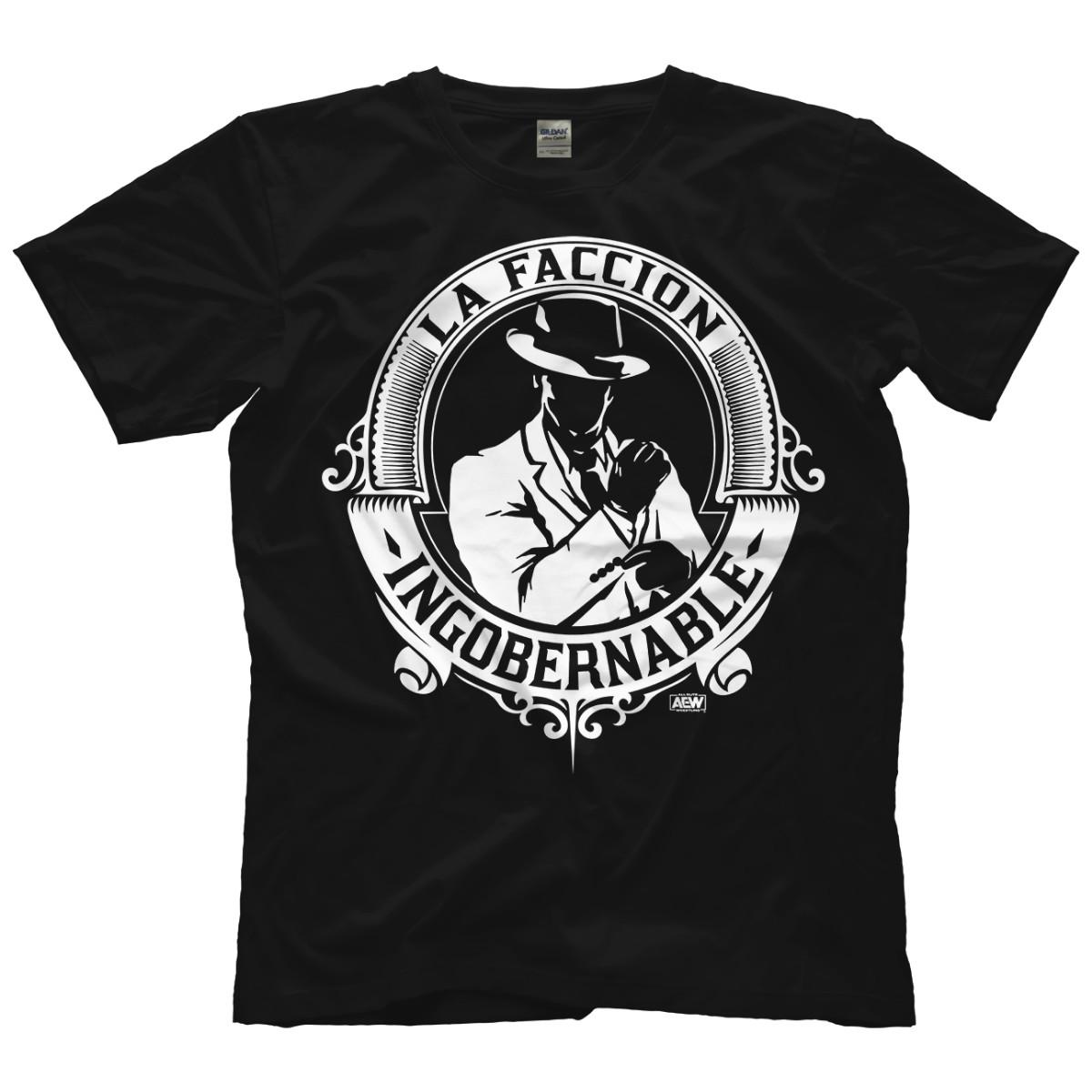 La Faccion Ingobernable - Los Autenticos AEW Official T-Shirt S разноцветный