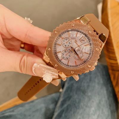 New Watch Women's Light Luxury Temperament Silicone Multifunctional Ins Niche Women's Watch