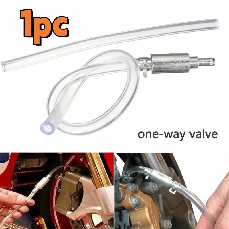 

Manual Fluid Extractor Pump, Motorcycle Brake Bleeder Kit, One-Way Check Valve Hydraulic Brake Clutch Bleeding Tool, with Alumin
