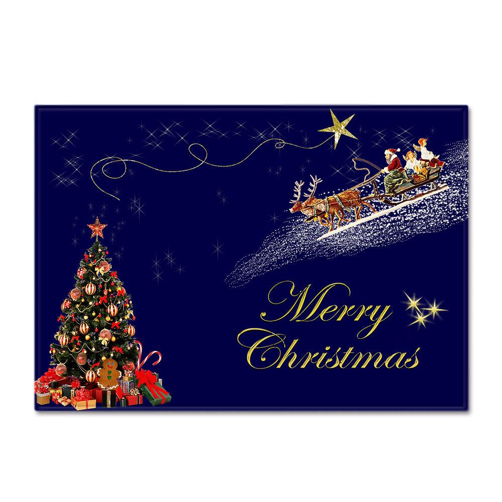 Christmas Living Room Floor Mat Bedroom Dining Room Carpet Carpet Doormat