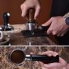 Calibrated Espresso Coffee Tamper 30lb Spring Loaded Elastic Coffee Tamper Aluminum/Wooden Stainless Steel Coffee Powder Hammer