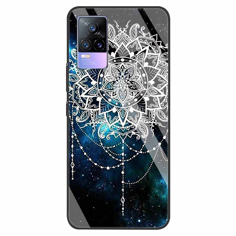 For VivoV21 5G Tempered Glass Case for Vivo V21 5G Soft Bumper Hard Funda For Vivo X60 Pro Global Phone Case X60 5G 2021 Cover