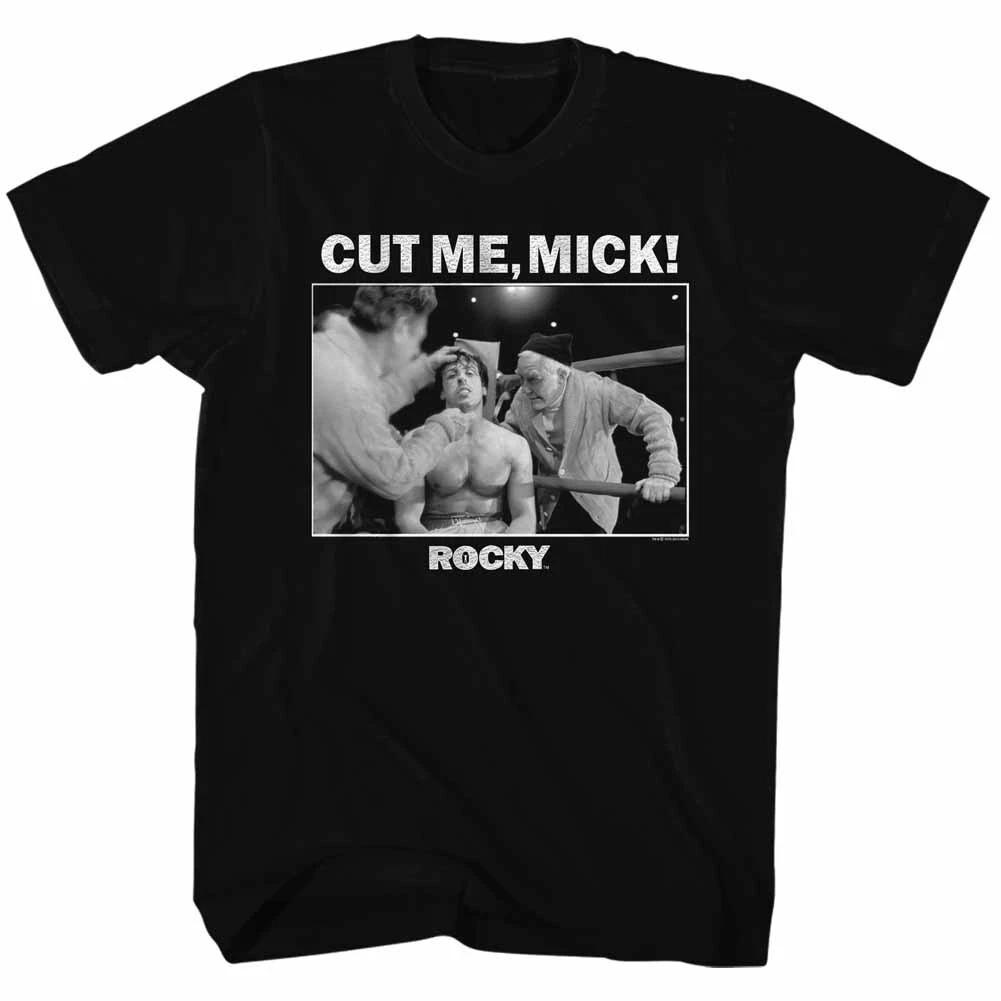 Rocky Movie Rocky Balboa In Ring Round 14 Cut Me MICK Men s T Shirt S