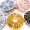 1010-Piece Multi-color Open Jump Rings for DIY Jewelry Making - Iron Rings Set for Handmade Necklaces and Pendants